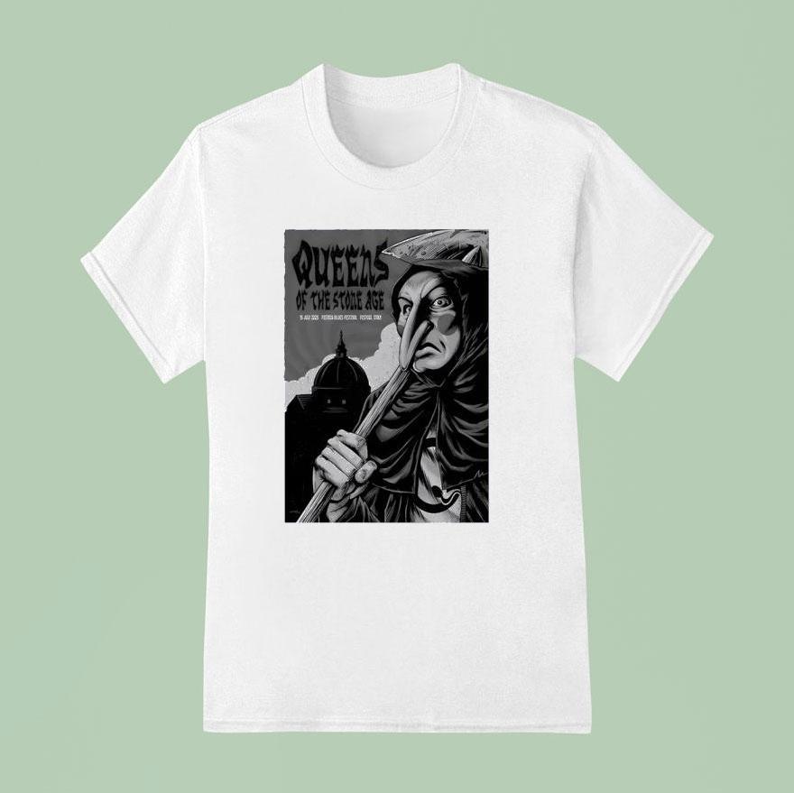 Queens Of The Stone Age Pistoia Blues Festival Pistoia Italy July T Shirt