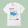 Quinn Xcii Greetings From Look I M Alive Tour Dates Usa Map T Shirt