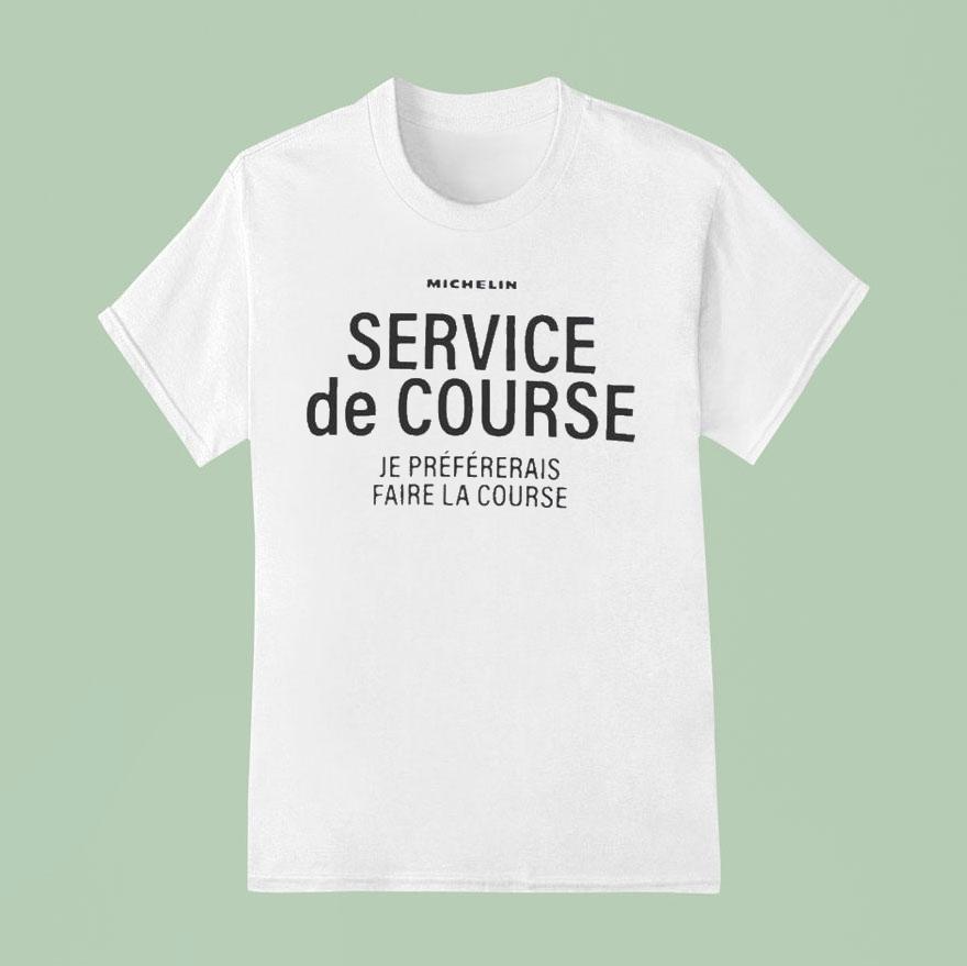 Race Service X Michelin Service De Course T Shirt