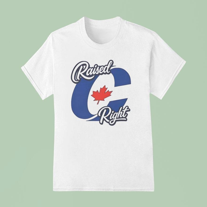 Raised Right Canada Logo T Shirt
