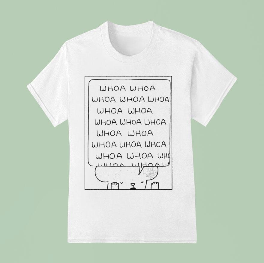 Rat Whoa Poorly Drawn T Shirt