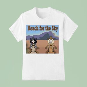 Reach For The Sky Riding Horse T Shirt