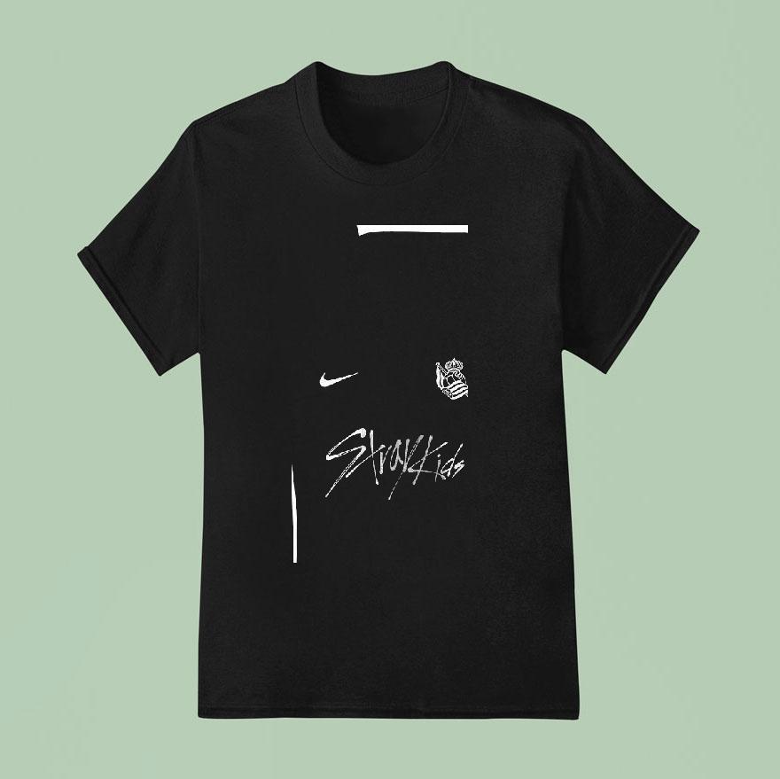 Real Sociedad Stray Kids Show Signature T Shirt