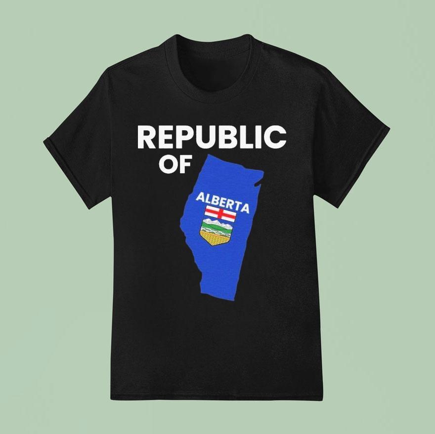 Republic Of Alberta T Shirt