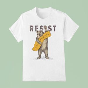 Resist Bear California T Shirt