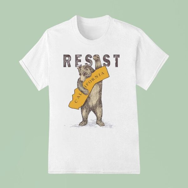 Resist Bear California T Shirt