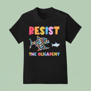 Resist The Oligarchy Fish T Shirt