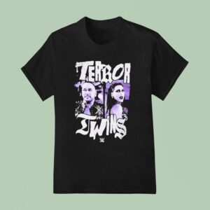 Rhea Ripley Terror Twins Portrai T Shirt