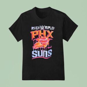Rhea Ripley Wwe X Phoenix Suns Basketball T Shirt