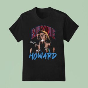 Rhyne Howard Atlanta Dream Basketball Signature Graphic T Shirt