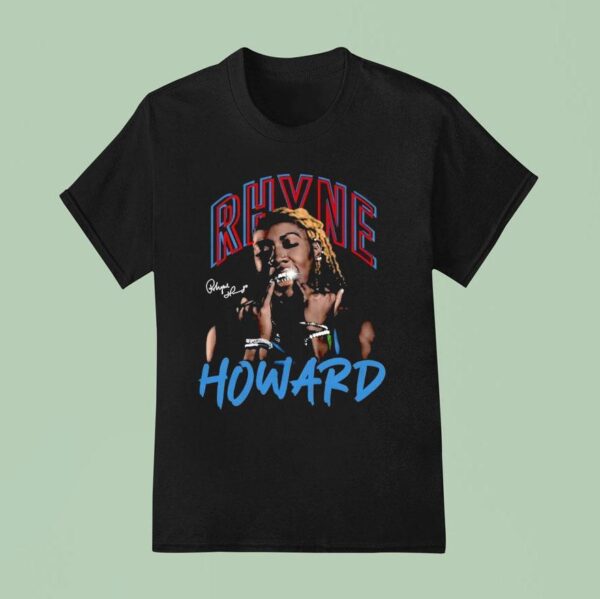 Rhyne Howard Atlanta Dream Basketball Signature Graphic T Shirt