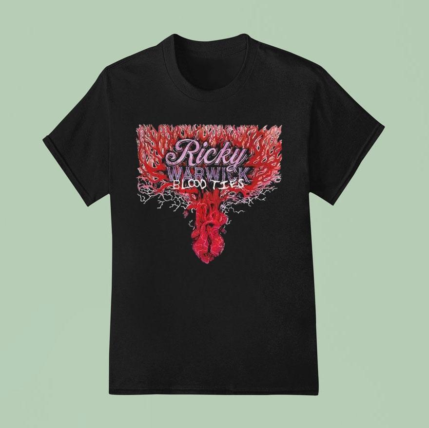 Ricky Warwick Blood Ties T Shirt