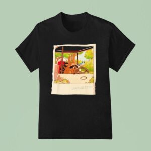 Rigby And Mordecai Regular Show Racoon T Shirt