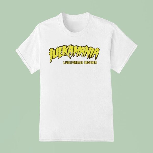 Rip Hulk Hogan Hulkamania Lives Forever T Shirt