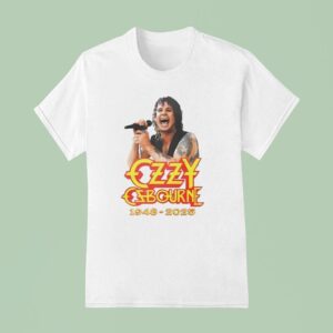 Rip Ozzy Osbourne Commemorative T Shirt