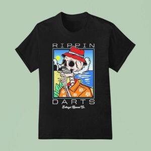 Rippin Darts Skeleton Ciggarates T Shirt