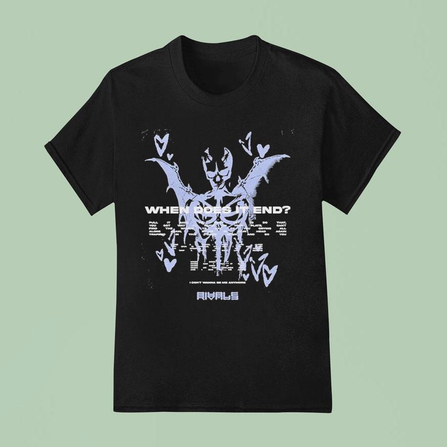 Rivals When Does It End T Shirt
