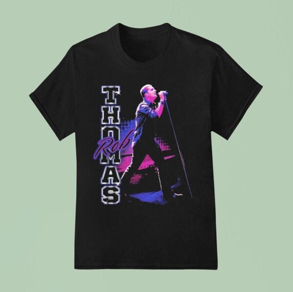 Rob Thomas Stage Glow Photo T Shirt