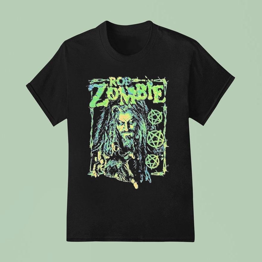 Rob Zombie Dead Channel Fuzz T Shirt