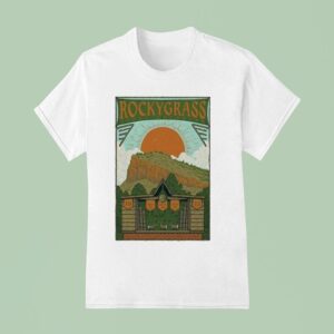Rockygrass Planet Bluegrass Ranch In Lyons Co Jul T Shirt