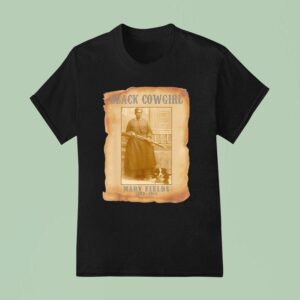 Rodeo Texas Black Cowgirl Mary Fields T Shirt