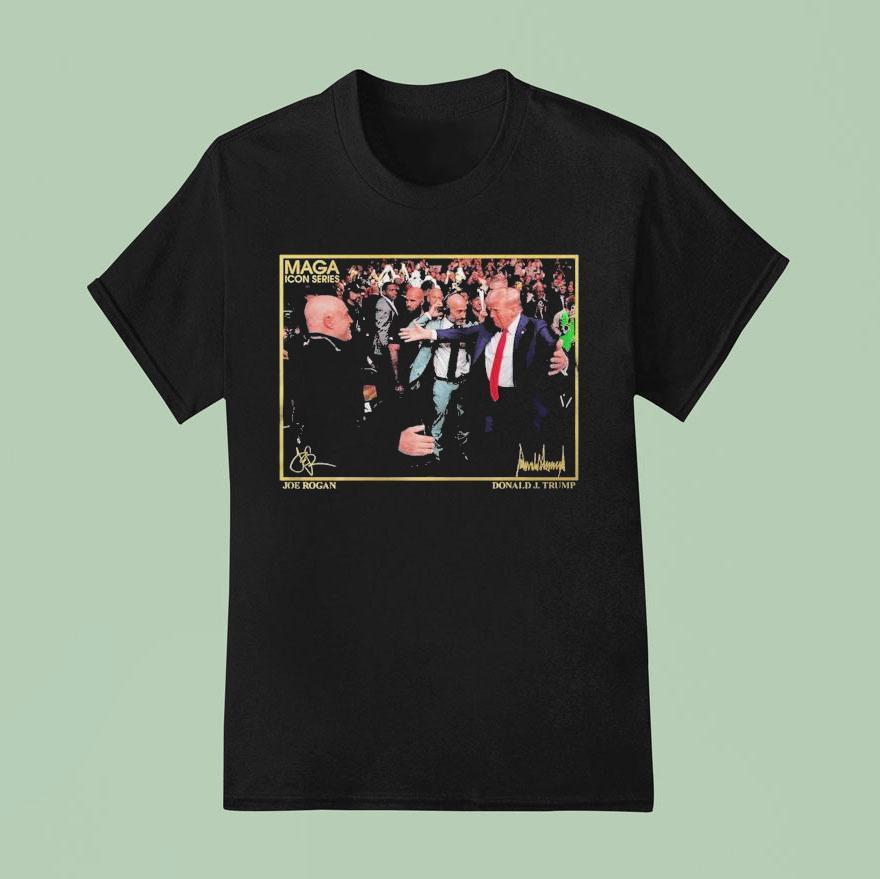 Rogan And Trump Icon Series Maga T Shirt