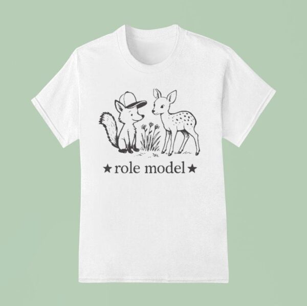 Role Model Fox And Deer S T Shirt