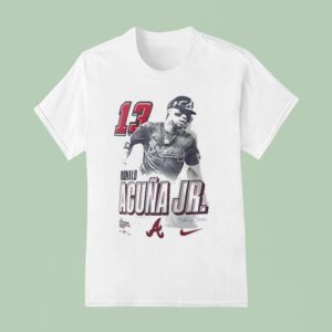 Ronald Acuna Jr Atlanta Braves Mlb Speedway Classic Player T Shirt