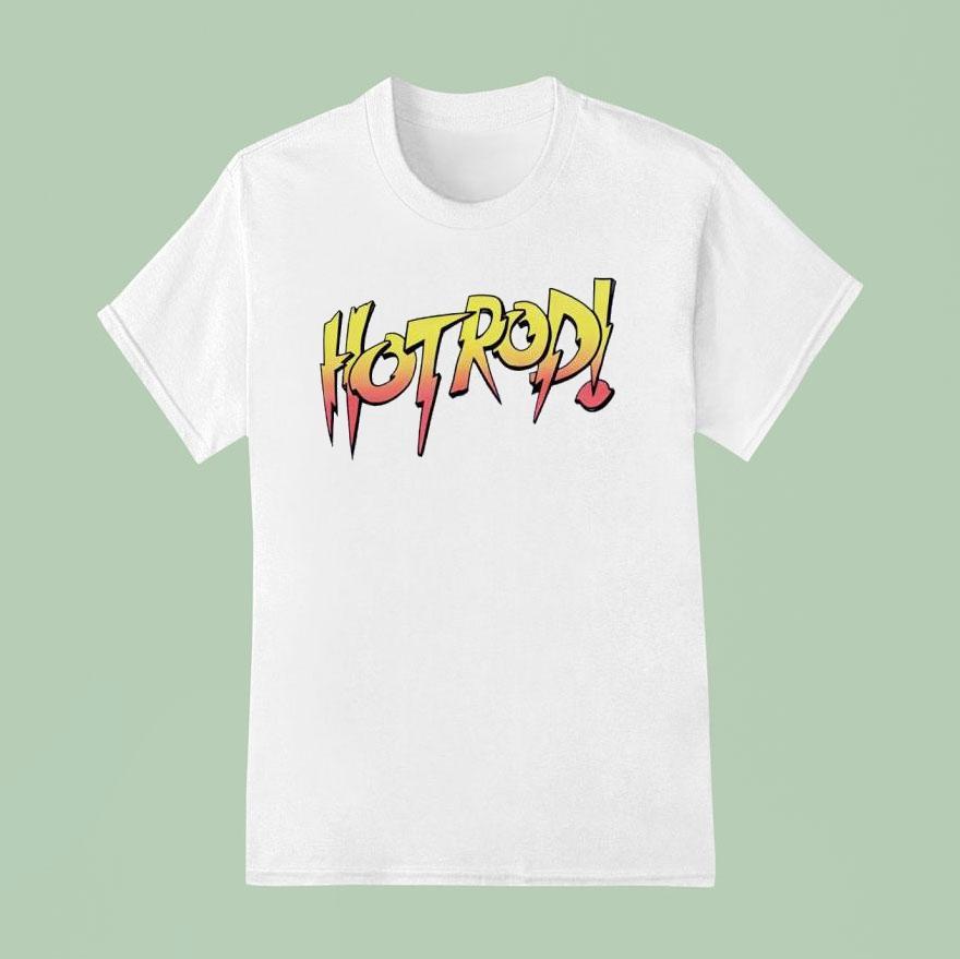 Rowdy Roddy Piper Hot Rod Logo T Shirt
