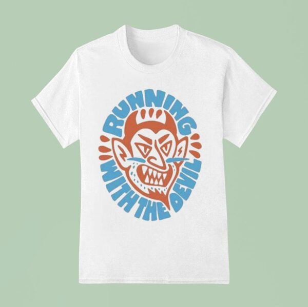 Running With The Devil Presale Athletic T Shirt
