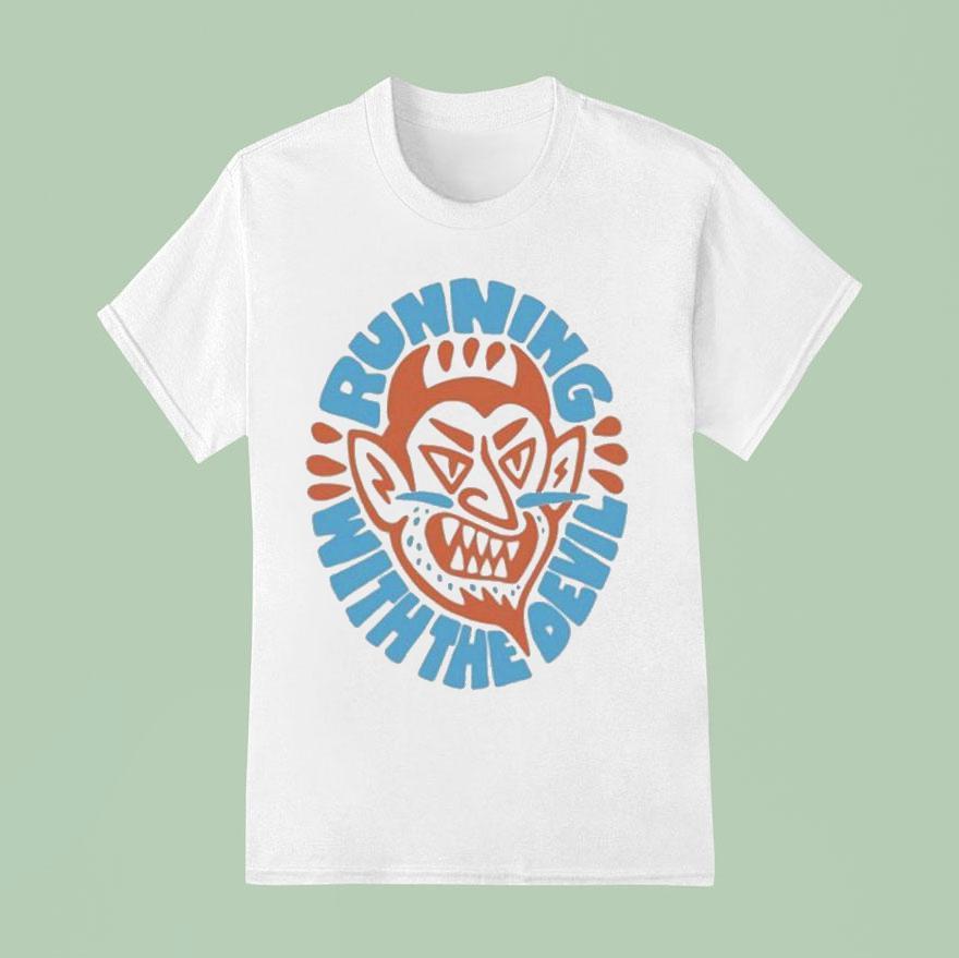Running With The Devil Presale Athletic T Shirt
