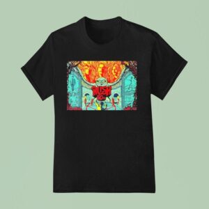 Rush Th Anniversary Featuring Portraits And Owl In Surrealist Museum T Shirt