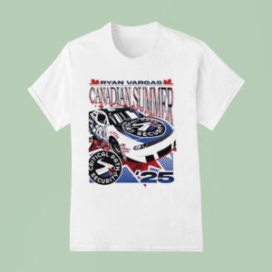 Ryan Vargas No Dodge Challenger For Djk Racing Critical Path Security T Shirt