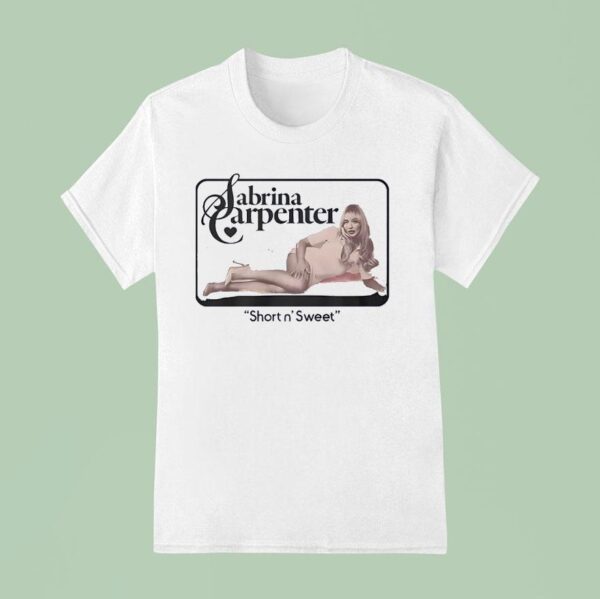 Sabrina Carpenter Short N Swee T Shirt