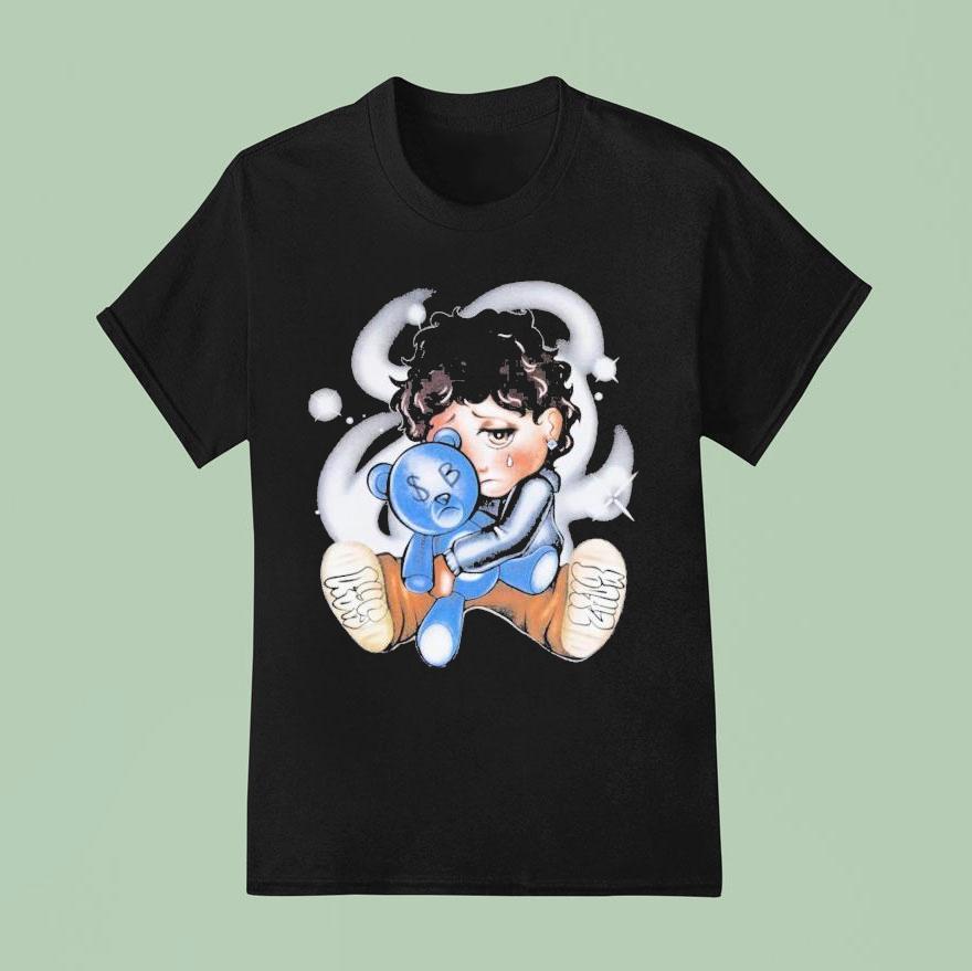 Sad Boyz El Monito Throwie Bear Teddy T Shirt