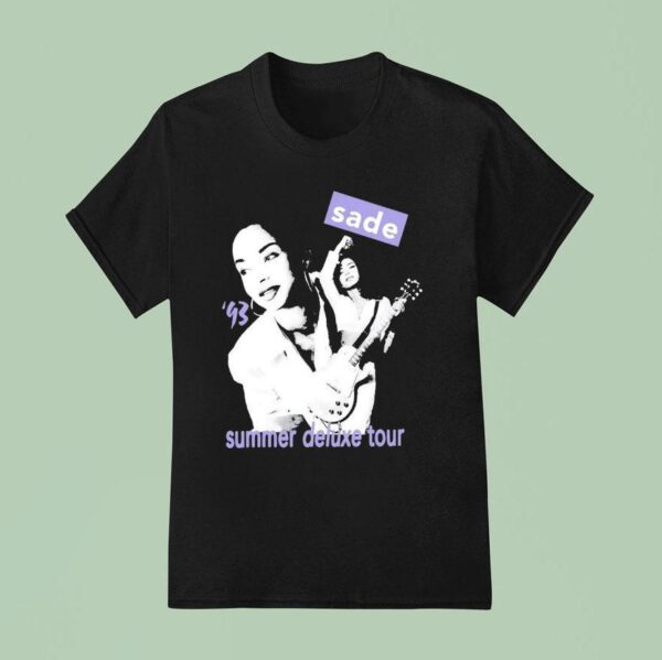 Sade Summer Deluxe Tour Vintage T Shirt