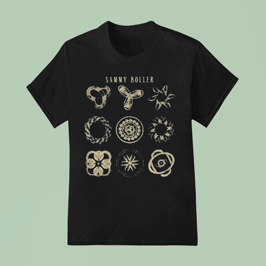 Sammy Boller Midnight Spirals T Shirt