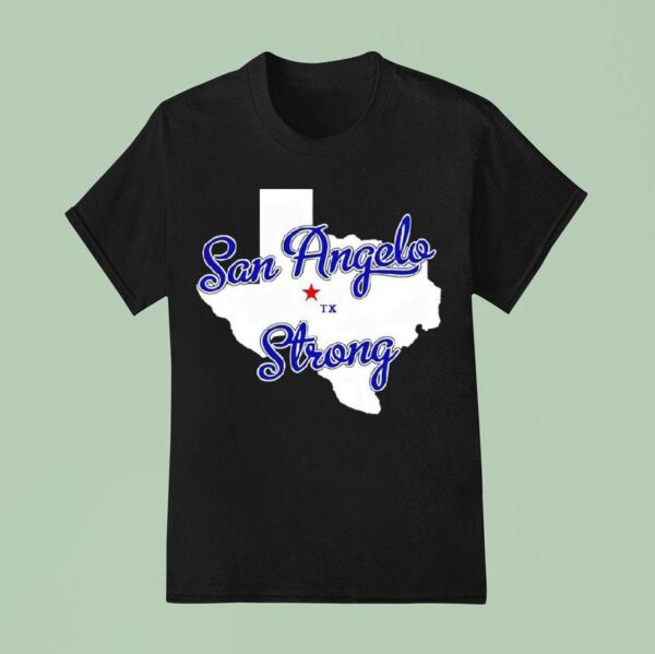 San Angelo Strong Texas T Shirt