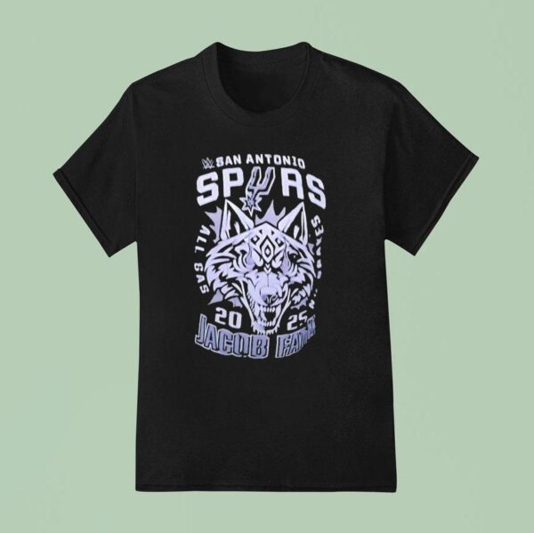 San Antonio Spurs Jacob Fam All Gas T Shirt