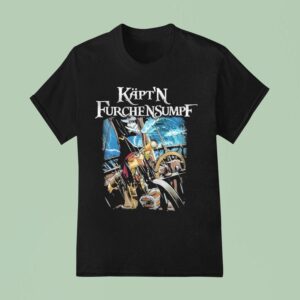Sascha Grammel Kptn Furchensumpf T Shirt
