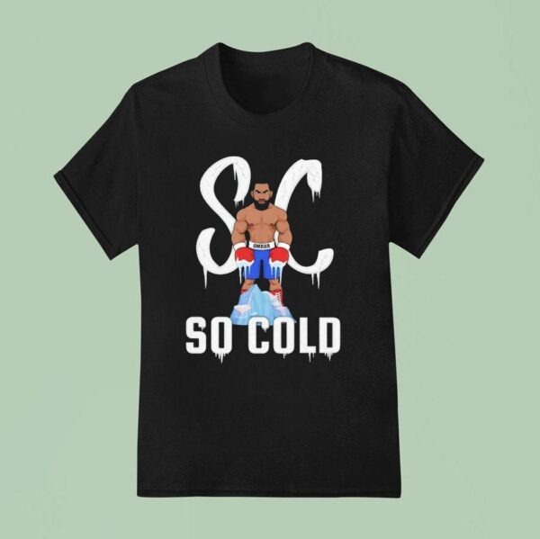 Sc So Cold Steven Nelson Boxer Cartoon T Shirt
