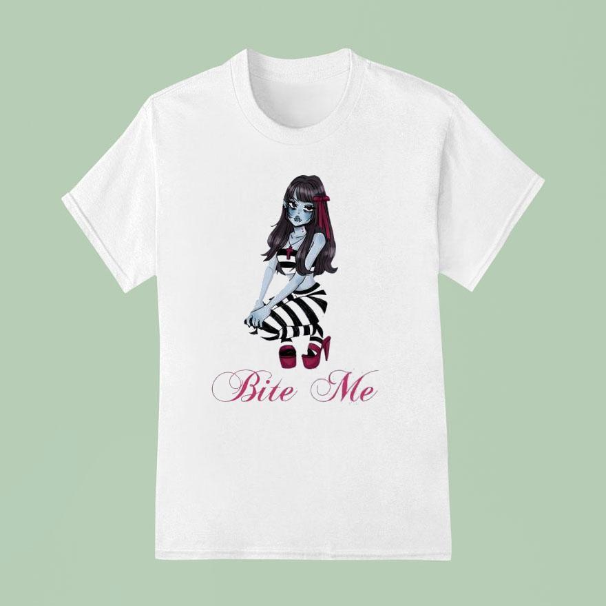 Scarlet Bite Me New T Shirt