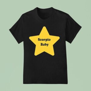 Scorpio Baby Star T Shirt