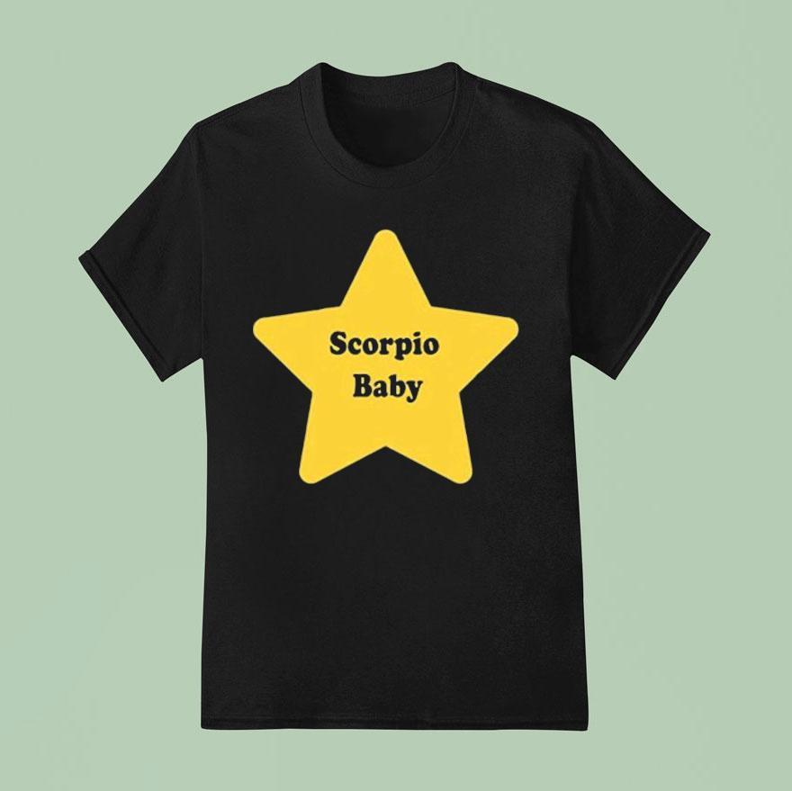 Scorpio Baby Star T Shirt