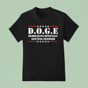 Scott Presler Doge Democrats Ly Getting Exposed T Shirt