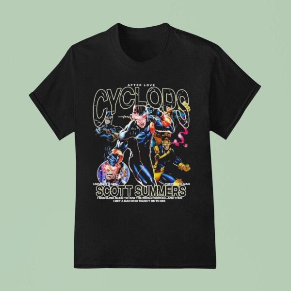 Scott Summers Cyclops Uncanny X Men The First X Man T Shirt