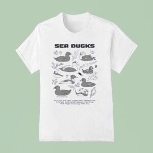 Sea Ducks Surf Scoter King Eider Common Eider Harlequin Duck T Shirt
