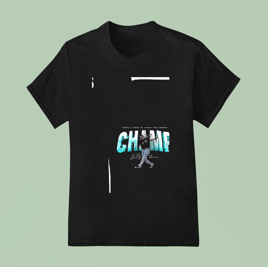 Seattle Mariners Cal Raleigh T Mobile Home Run Derby Signature T Shirt