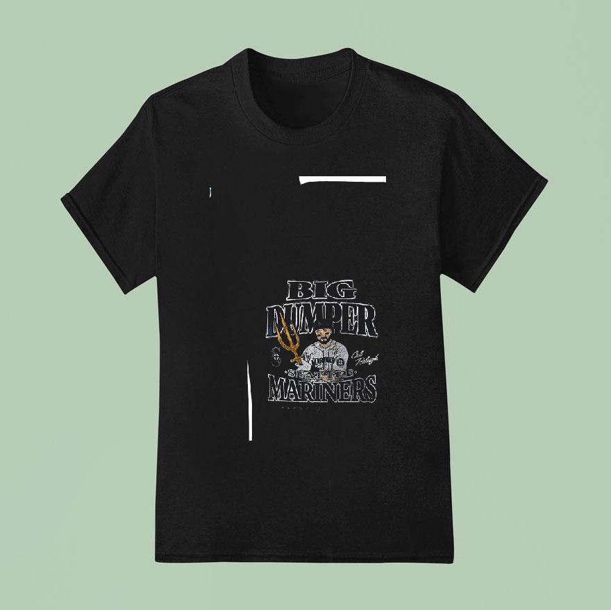 Seattle Mariners Cal Raleigh Big Dumber Win Home Run Tridents Up T Shirt