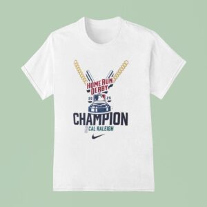 Seattle Mariners Cal Raleigh Home Run Derby Champion T Shirt